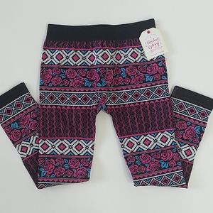 NWT 2 pair of girl's leggings medium 7-10